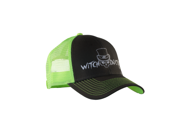 Witch Doctor Tackle Hat Grey and Green